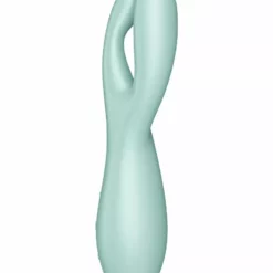 Satisfyer Threesome 3 Multi Vibrator - Groen 12 Satisfyer Threesome 3 Multi Vibrator - Groen -Clitoris Vibrators Verkoop satisfyer threesome 3 groen zijkant 2