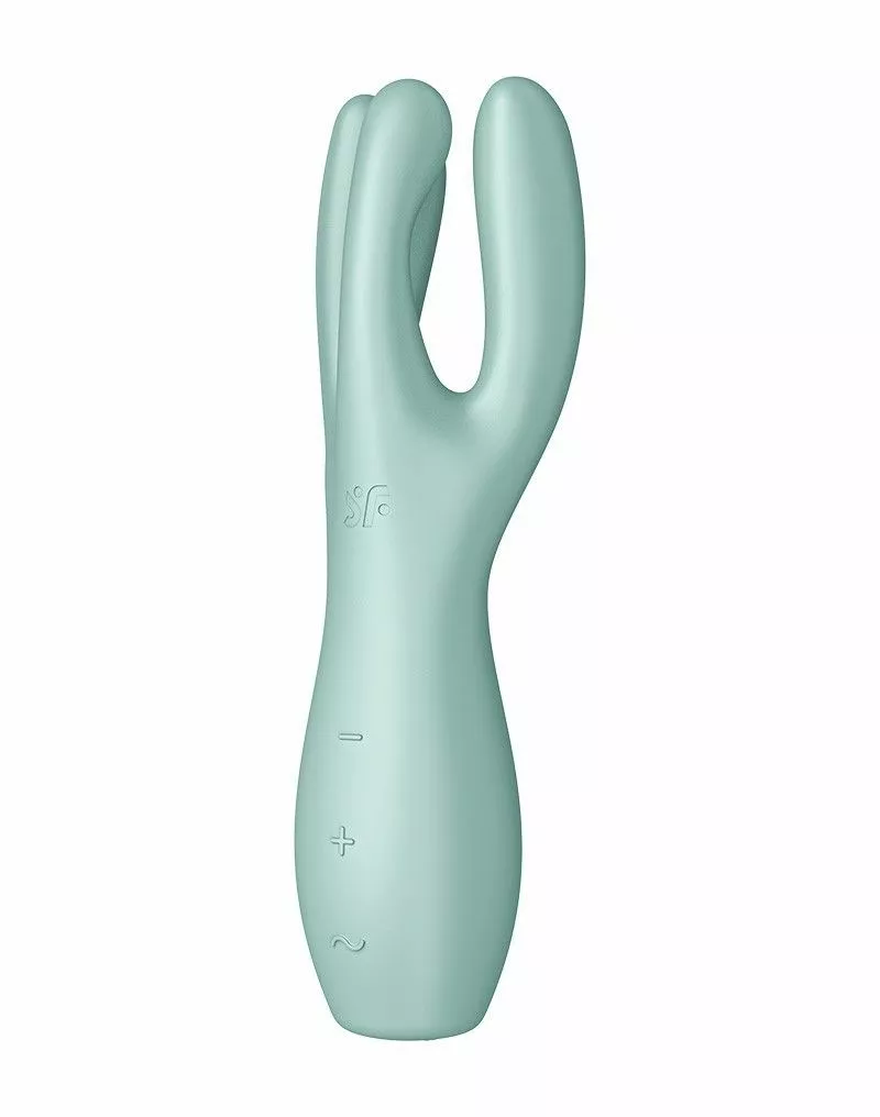 Satisfyer Threesome 3 Multi Vibrator - Groen 6 Satisfyer Threesome 3 Multi Vibrator - Groen - Afbeelding 4