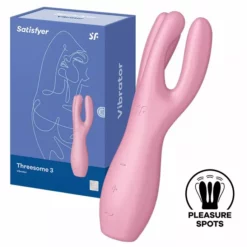 Satisfyer Threesome 3 Multi Vibrator - Roze