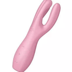 Satisfyer Threesome 3 Multi Vibrator - Roze -Clitoris Vibrators Verkoop satisfyer threesome 3 roze zijkant