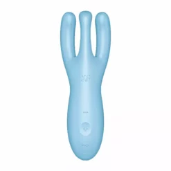 Satisfyer Threesome 4 - Blauw -Clitoris Vibrators Verkoop satisfyer threesome 7