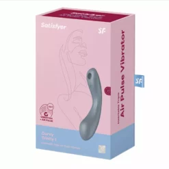 Satisfyer Curvy Trinity 1 - Grijs -Clitoris Vibrators Verkoop satisfyer trinity 1 grijs 2