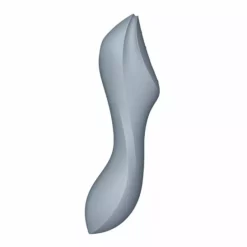 Satisfyer Curvy Trinity 3 Luchtdruk Vibrator - Grijs 13 Satisfyer Curvy Trinity 3 Luchtdruk Vibrator - Grijs -Clitoris Vibrators Verkoop satisfyer trinity 3 luchtdruk vibrator zijkant