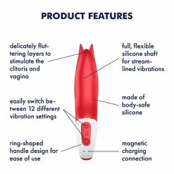 Satisfyer Vibes Power Flower 10 Satisfyer Vibes Power Flower -Clitoris Vibrators Verkoop satisfyer vibes power flower 2
