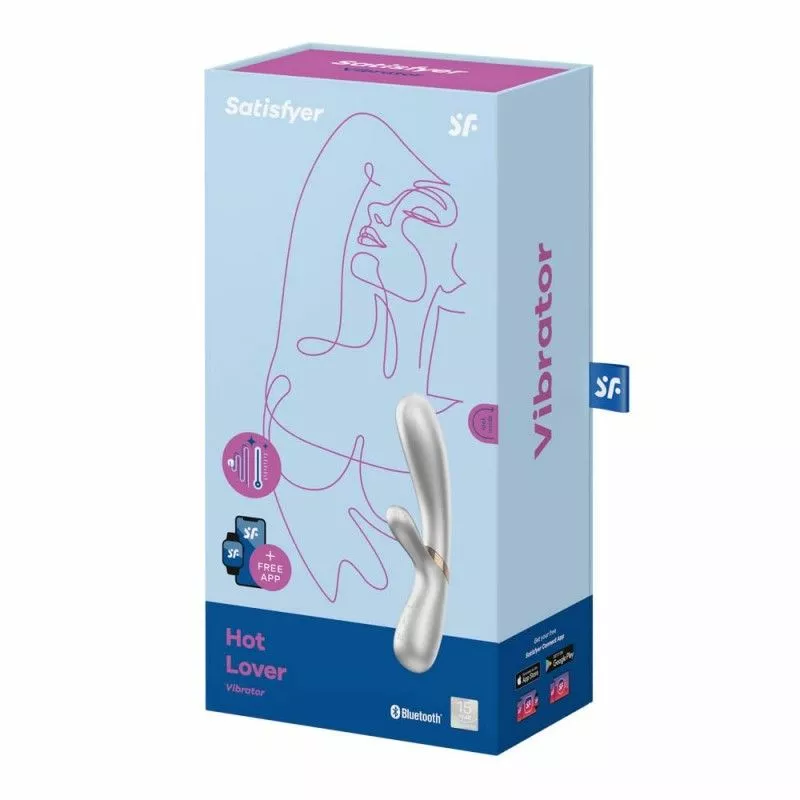 Satisfyer Vibrator Hot Lover - Zilver 6 Satisfyer Vibrator Hot Lover - Zilver - Afbeelding 4