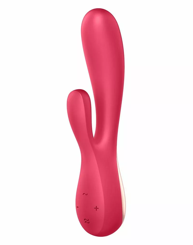 Satisfyer Vibrator Monoflex - Rood 4 Satisfyer Vibrator Monoflex - Rood - Afbeelding 2