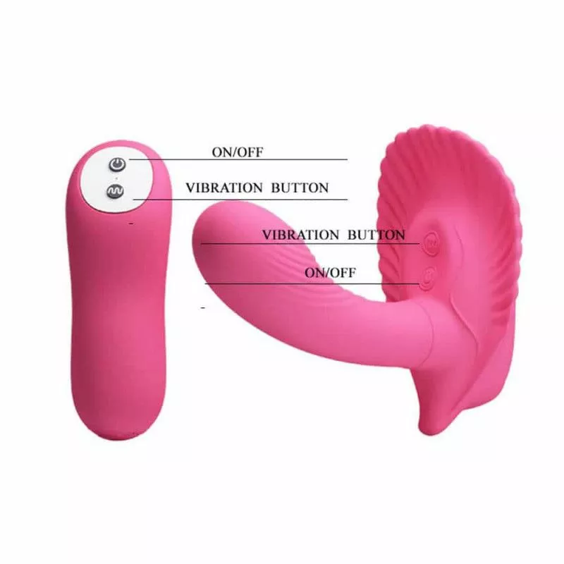 Pretty Love Schelp Stimulator - Roze 6 Pretty Love Schelp Stimulator - Roze - Afbeelding 4