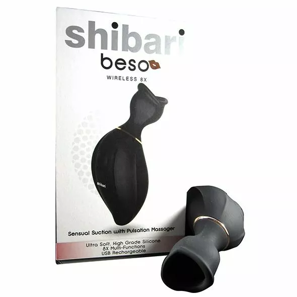 Shibari Zwarte Zuigende Clitoris Vibrator Beso 7 Shibari Zwarte Zuigende Clitoris Vibrator Beso - Afbeelding 5