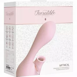 Shots Irresistible Irresistible - Zuigende Vibrator Mythical - Roze -Clitoris Vibrators Verkoop shots irresistible zuigende vibrator mythical roze verpakt