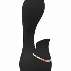 Shots Irresistible Irresistible - Zuigende Vibrator Mythical - Zwart