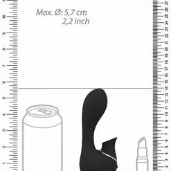 Shots Irresistible Irresistible - Zuigende Vibrator Mythical - Zwart -Clitoris Vibrators Verkoop shots irresistible zuigende vibrator mythical zwart afb