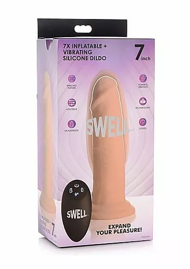 XR Brands Opblaasbare Vibrator Swell 7X 4 XR Brands Opblaasbare Vibrator Swell 7X - Afbeelding 2
