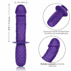 California Exotic Silicone Grip Thruster - Paars -Clitoris Vibrators Verkoop silicone grip thruster paars afm