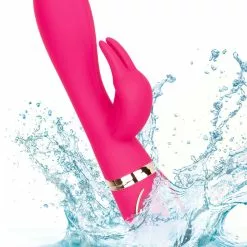 California Exotic Siliconen Rabbit Vibrator Ultra-Soft - Roze -Clitoris Vibrators Verkoop siliconen rabbit vibrator ultra soft roze wp scaled