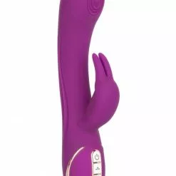 California Exotic Siliconen Vibrator Thumping Rabbit - Paars