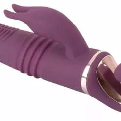 Stotende Rabbit Vibrator Javida - Paars -Clitoris Vibrators Verkoop stotende rabbit vibrator javida paars liggend