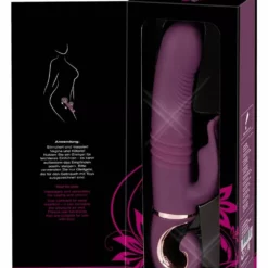 Stotende Rabbit Vibrator Javida - Paars -Clitoris Vibrators Verkoop stotende rabbit vibrator javida paars open