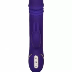 California Exotic Stotende Rabbit Vibrator Met Clitoris Stimulator -Clitoris Vibrators Verkoop stotende rabbit vibrator paars vk