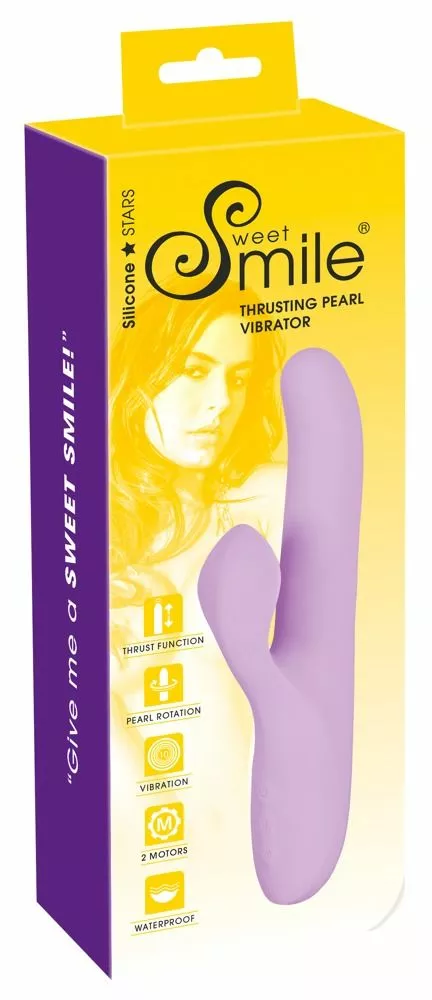 Sweet Smile Stotende Vibrator Pearl - Paars 14 Sweet Smile Stotende Vibrator Pearl - Paars - Afbeelding 12