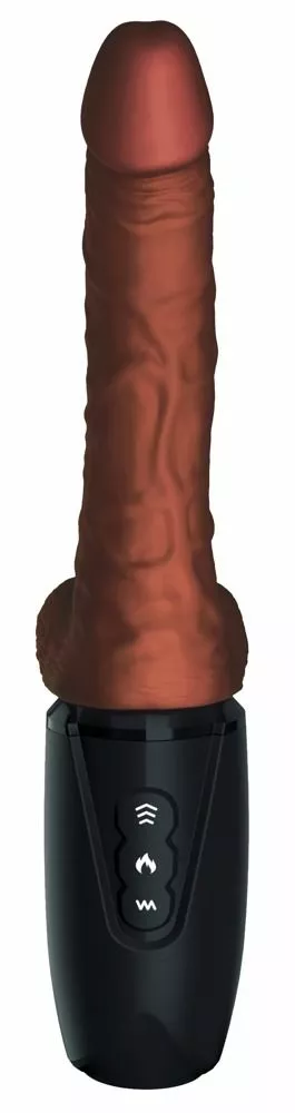 King Cock Stotende Realistische Dildo Met Balzak - Bruin 7 King Cock Stotende Realistische Dildo Met Balzak - Bruin - Afbeelding 5