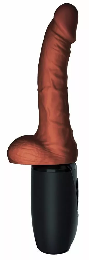 King Cock Stotende Realistische Dildo Met Balzak - Bruin 6 King Cock Stotende Realistische Dildo Met Balzak - Bruin - Afbeelding 4