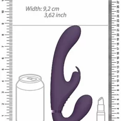 Vive Strapless Strap-on Vibrator Suki - Paars -Clitoris Vibrators Verkoop strapless strap on vibrator suki paars afm