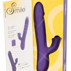 Sweet Smile Stotende En Roterende Vibrator - Paars 18 Sweet Smile Stotende En Roterende Vibrator - Paars -Clitoris Vibrators Verkoop sweet smile stotende en roterende vibrator paars verpakt
