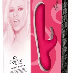 Sweet Smile - Roze Siliconen Rabbit Vibrator -Clitoris Vibrators Verkoop sweet smile roze siliconen rabbit vibrator verpakking