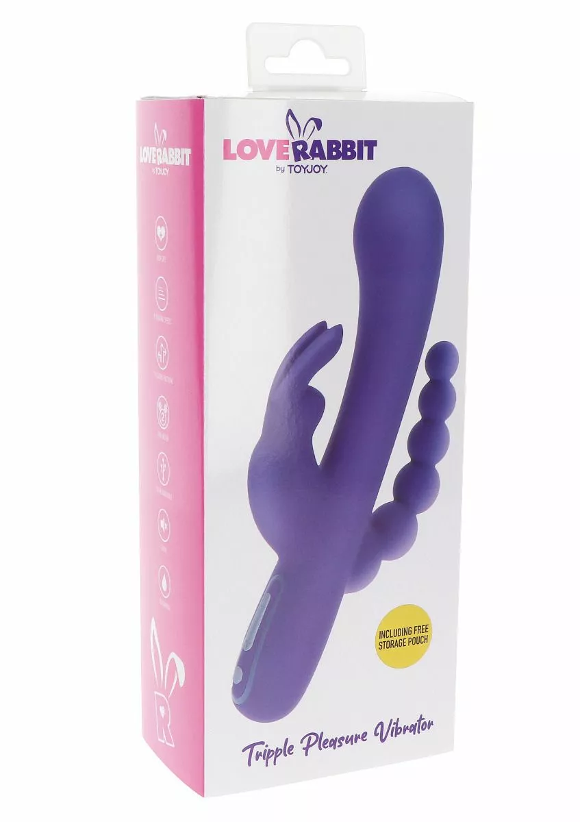 ToyJoy Tarzan Vibrator Triple Pleasure 4 ToyJoy Tarzan Vibrator Triple Pleasure - Afbeelding 2