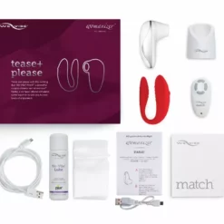 Tease + Please Womanizer En We-vibe Kit -Clitoris Vibrators Verkoop tease please womanizer en we vibe kit