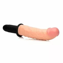 Master Series The Curved Dicktator Vibrator - Huidskleur