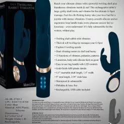 Evolved Novelties Rabbit Vibrator Eve's Twirling -Clitoris Vibrators Verkoop twirling back