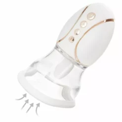 California Exotic Vagina Pomp Smart Pleasure Queen - Wit -Clitoris Vibrators Verkoop vagina pomp smart pleasure queen wit voorbeeld