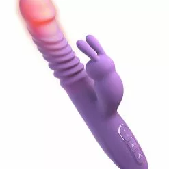 Pipedream Verwarmende Rabbit Vibrator Her Thrusting Silicone Rabbit -Clitoris Vibrators Verkoop verwarmende rabbit vibrator her thrusting silicone rabbit verwarmend scaled