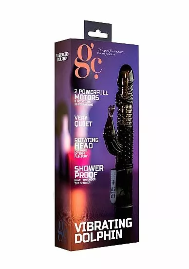 GC Toys GC Dolfijn Vibrator - Black 4 GC Toys GC Dolfijn Vibrator - Black - Afbeelding 2