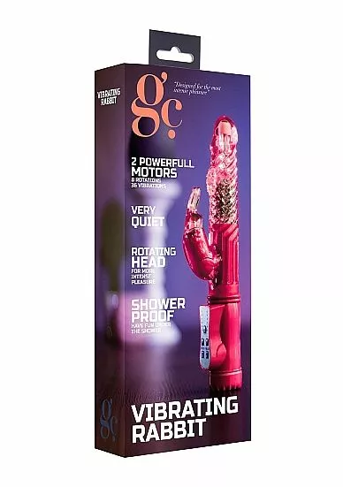 GC Toys GC Rabbit Vibrator - Roze 4 GC Toys GC Rabbit Vibrator - Roze - Afbeelding 2