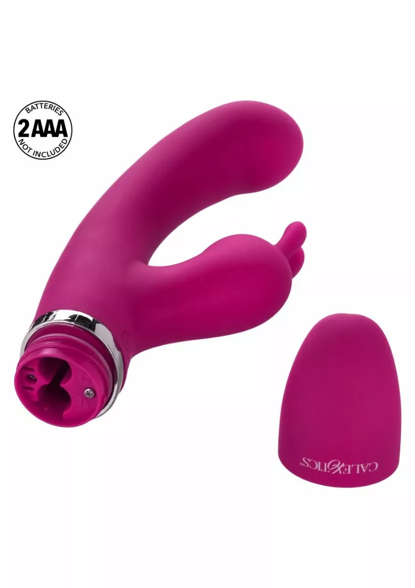 California Exotic Vibrator Foreplay Frenzy Bunny Kisser - Roze 9 California Exotic Vibrator Foreplay Frenzy Bunny Kisser - Roze - Afbeelding 7