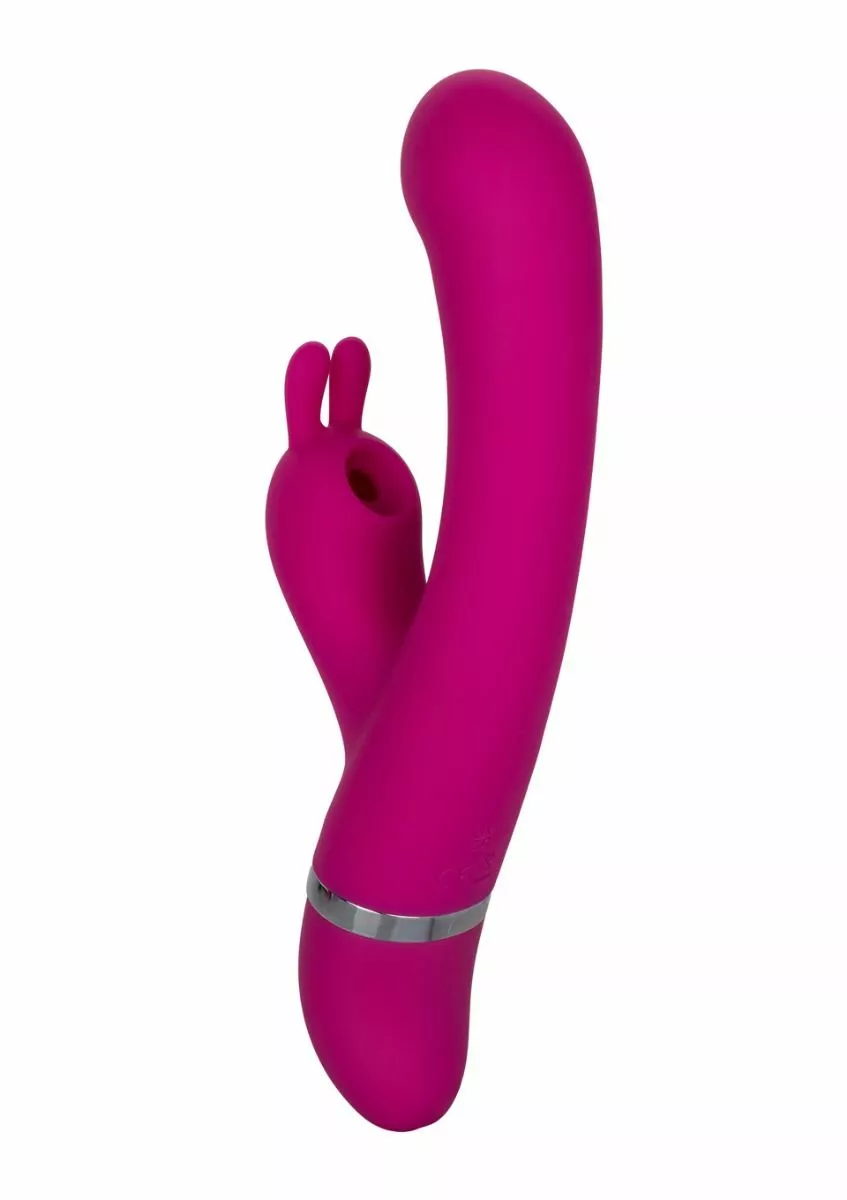California Exotic Vibrator Foreplay Frenzy Bunny Kisser - Roze 11 California Exotic Vibrator Foreplay Frenzy Bunny Kisser - Roze - Afbeelding 9