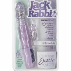 California Exotic Vibrator Jack Rabbit Petite - Paars (OP=OP) -Clitoris Vibrators Verkoop vibrator jack rabbit petite paars verpakt