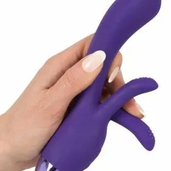 Sweet Smile Vibrator Met Clitoris Stimulatie - Paars -Clitoris Vibrators Verkoop vibrator met clitoris stimulatie paars vb