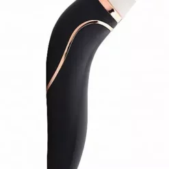 XR Brands Vibrator Met Luchtdruk Stimulatie - Shegasm Deluxe - Zwart