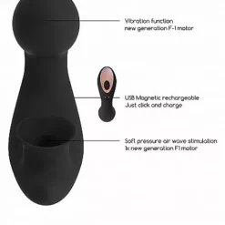 Shots Irresistible Vibrator Met Zuigfunctie Desirable Met Afstandsbediening -Clitoris Vibrators Verkoop vibrator met zuigfunctie desirable met afstandsbediening opties