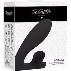 Shots Irresistible Vibrator Met Zuigfunctie Desirable Met Afstandsbediening -Clitoris Vibrators Verkoop vibrator met zuigfunctie desirable met afstandsbediening verpakt