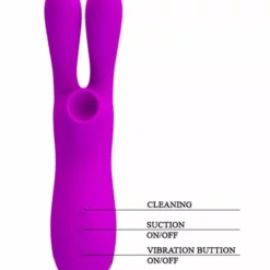 Vibrator Met Zuigfunctie Pretty Love Ralap - Roze 21 Vibrator Met Zuigfunctie Pretty Love Ralap - Roze -Clitoris Vibrators Verkoop vibrator met zuigfunctie pretty love ralap roe button