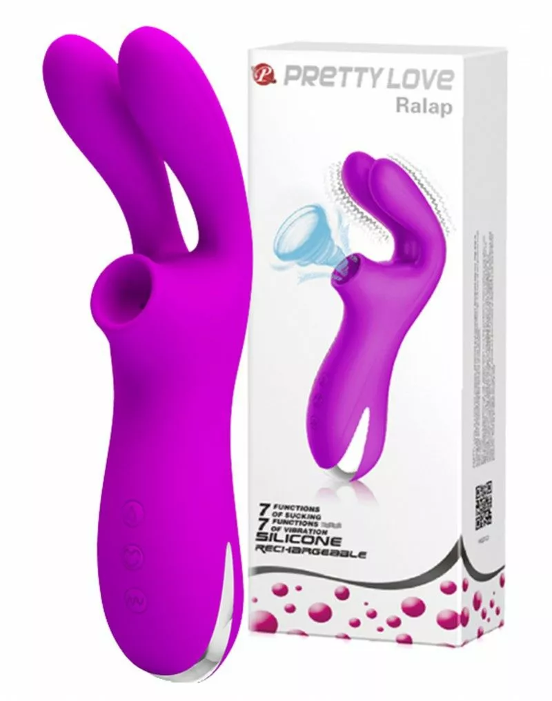 Vibrator Met Zuigfunctie Pretty Love Ralap - Roze 7 Vibrator Met Zuigfunctie Pretty Love Ralap - Roze - Afbeelding 5