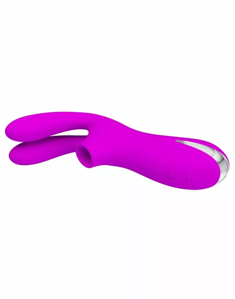 Vibrator Met Zuigfunctie Pretty Love Ralap - Roze 9 Vibrator Met Zuigfunctie Pretty Love Ralap - Roze - Afbeelding 7
