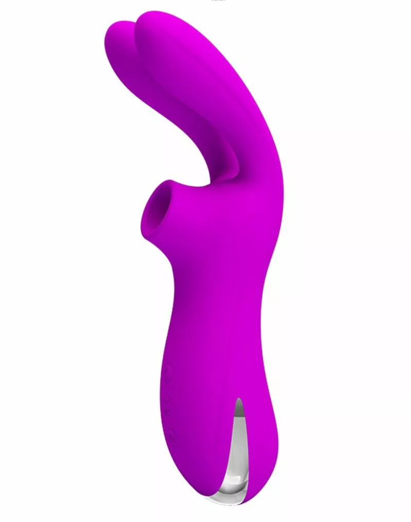 Vibrator Met Zuigfunctie Pretty Love Ralap - Roze 11 Vibrator Met Zuigfunctie Pretty Love Ralap - Roze - Afbeelding 9