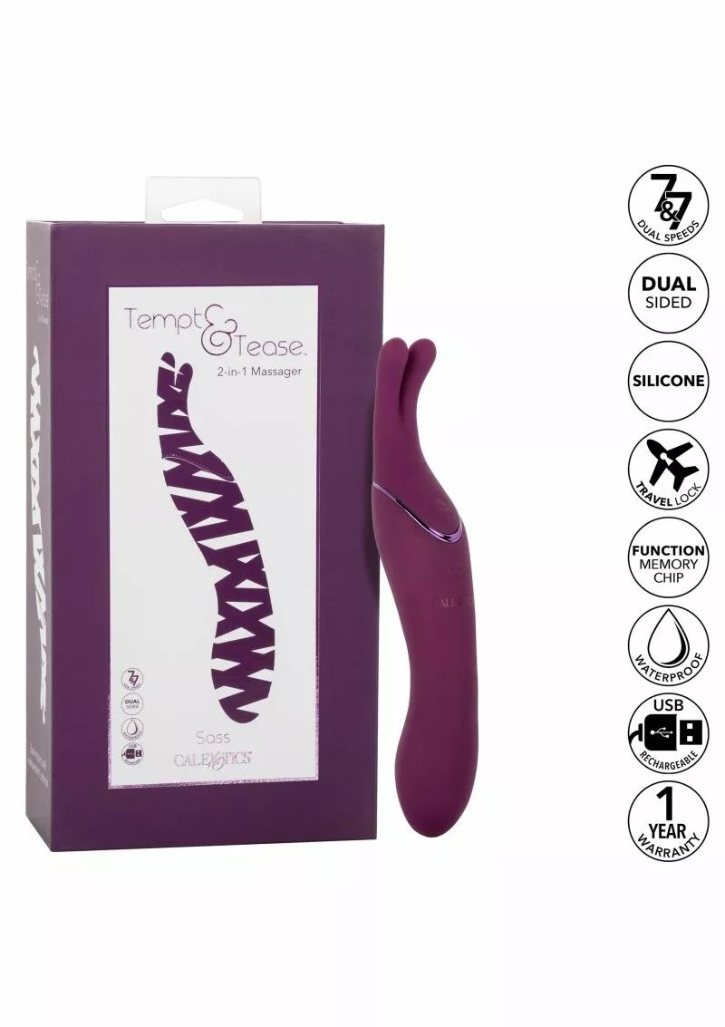 California Exotic Vibrator Tempt And Tease Sass 6 California Exotic Vibrator Tempt And Tease Sass - Afbeelding 4