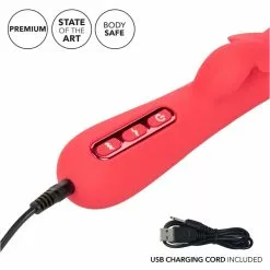 California Exotic Vibrator Throb Flutter - Roze -Clitoris Vibrators Verkoop vibrator throb flutter roze usb