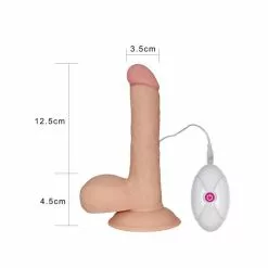 Lovetoy Vibrerende Dildo The Ultra Soft Dude 7.5 Inch -Clitoris Vibrators Verkoop vibrerende dildo the ultra soft dude 7 5 inch afm